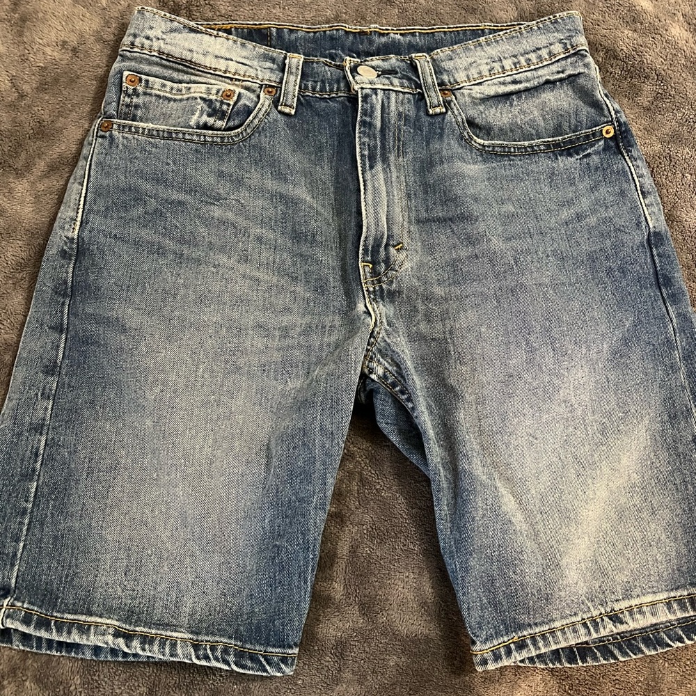 Classic Blue Denim Levi’s Men's Shorts